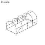 2.5x4x2-foliengewachshaus-2 Foliengewächshaus 2.5×4×2 m