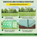 2.5x4x2-foliengewachshaus-3 Foliengewächshaus 2.5×4×2 m