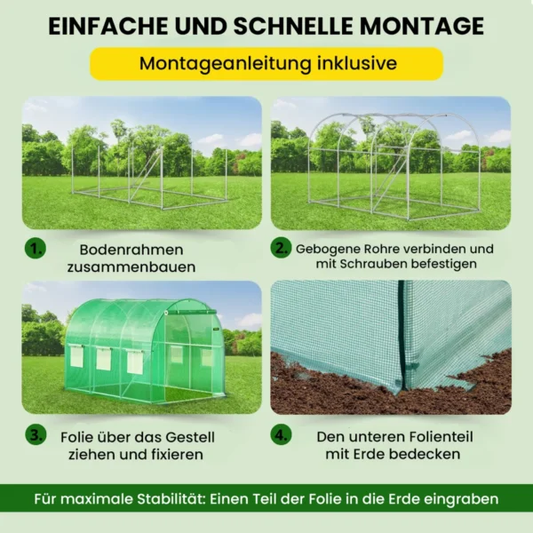 2x3x2-foliengewachshaus-3 Foliengewächshaus 2×3×2 m