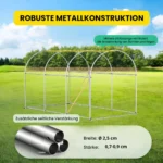 2x3x2-foliengewachshaus-5 Foliengewächshaus 2×3×2 m