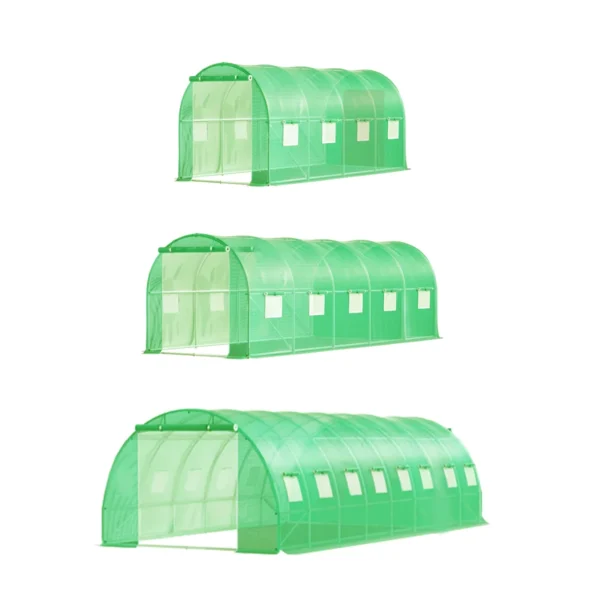 Foliengewächshaus – stabil, Doppeltüren, UV‑Schutz
