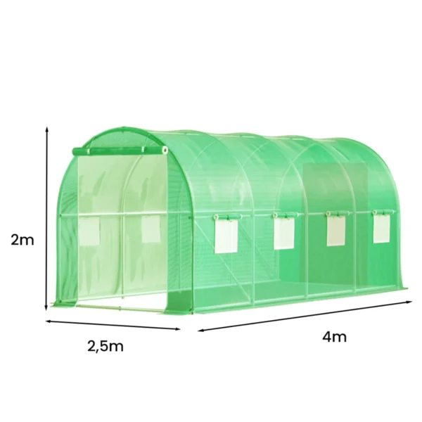 foliengewachshaus-2-5x4x2m-6 Foliengewächshaus 2.5×4×2 m
