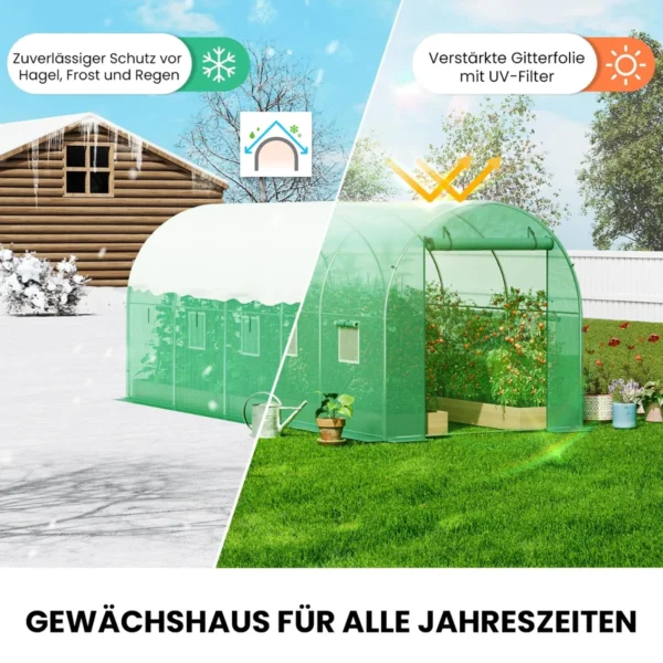 Foliengewächshaus