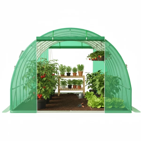 foliengewachshaus-3x6x2m-5 Foliengewächshaus 3×6×2 m