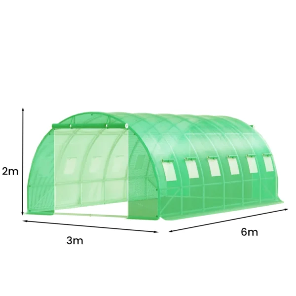 foliengewachshaus-3x6x2m-6 Foliengewächshaus 3×6×2 m