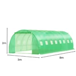 foliengewachshaus-3x8x2m-6 Foliengewächshaus 3×8×2 m