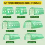 Foliengewächshaus