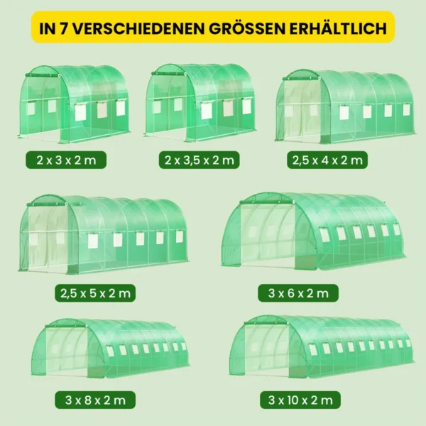 Foliengewächshaus