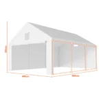 Garagenzelt 4×6 m