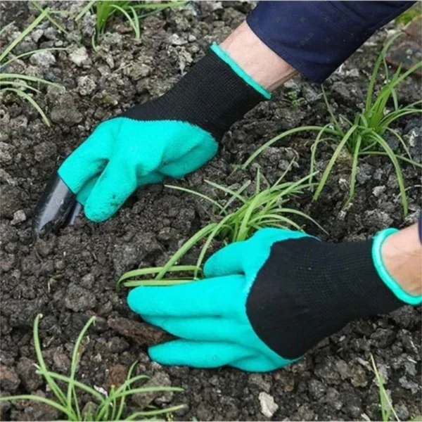 Gartenhandschuhe mit Krallen