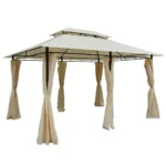 Gartenpavillon 4×3 m – Beige