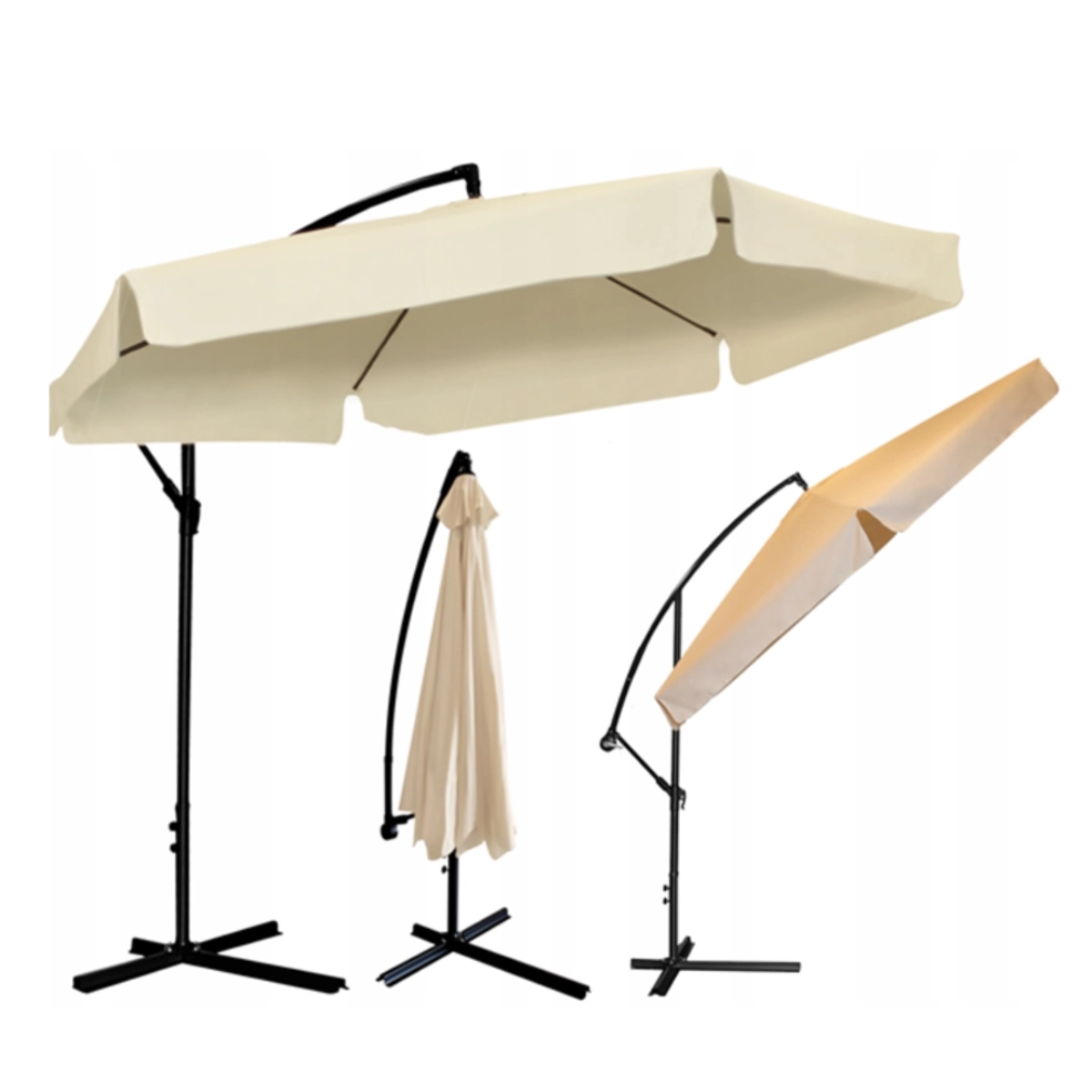 Gartenschirm 3 m – Beige