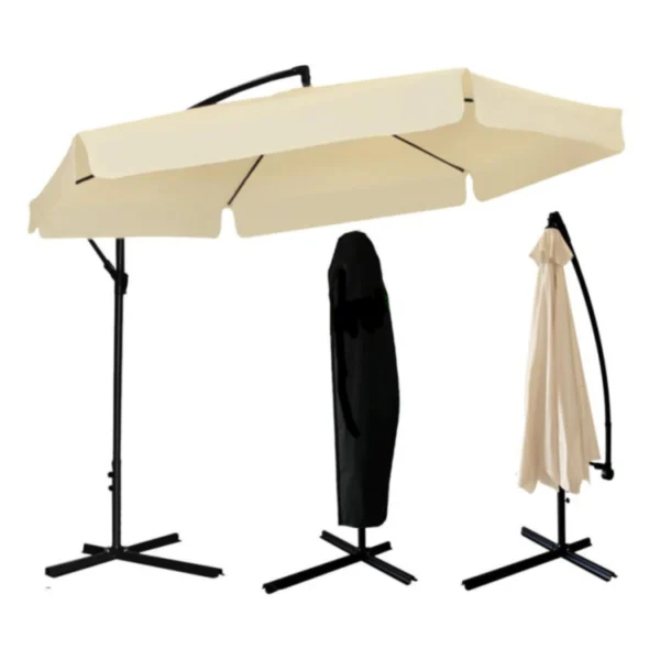 Gartenschirm 3 m – Beige