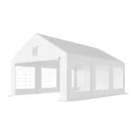 originale-seitenwaende-mit-fenster-fuer-garagenzelt-5 Originale Seitenwände mit Fenster für Premium-Garagenzelt – 2 Stück